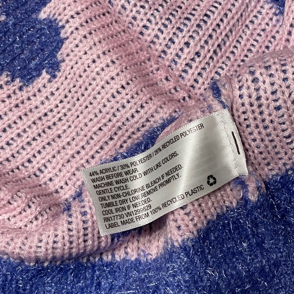 NWT Art Class Girl's Fuzzy Pullover Sweater - Purple NWT #ks03 - Picture 6 of 13